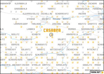 map of Casabra