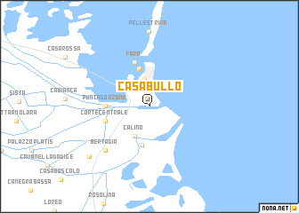 map of Casa Bullo