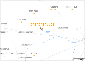 map of Casa Caballos