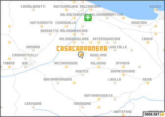 map of Casa Cappanera