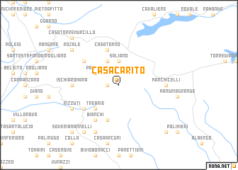 map of Casa Carito