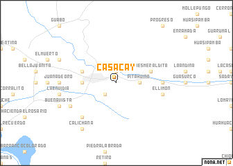 map of Casacay