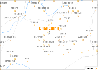 map of Casacoima