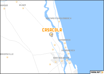 map of Casa Cola