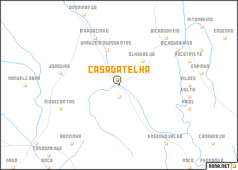 map of Casa da Telha