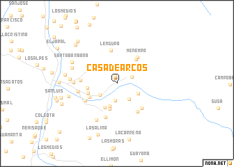 map of Casa de Arcos