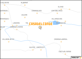 map of Casa del Conde
