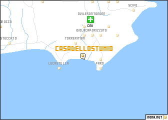 map of Casa dello Stumio