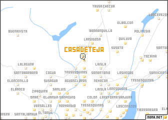 map of Casa de Teja