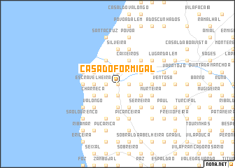 map of Casa do Formigal