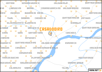 map of Casa do Oiro