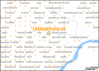 map of Casa do Pedrulho