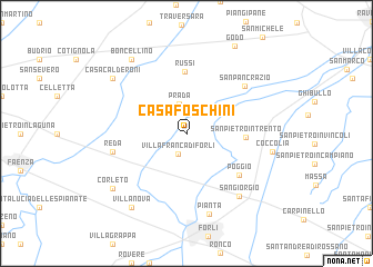 map of Casa Foschini