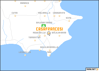 map of Casa Francesi