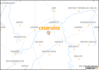 map of Casa Furno
