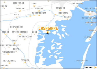 map of Casa Giare