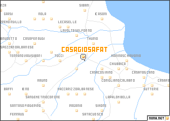 map of Casa Giosafat