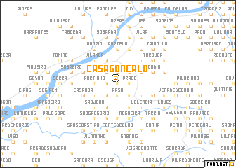 map of Casa Gonçalo