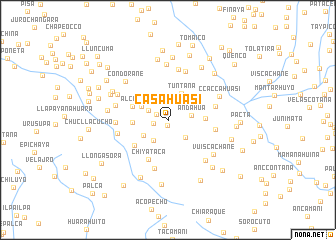 map of Casahuasi