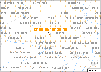 map of Casais da Aroeira