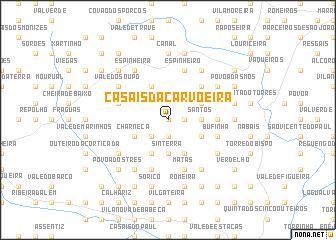 map of Casais da Carvoeira