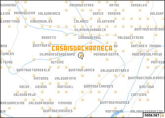 map of Casais da Charneca