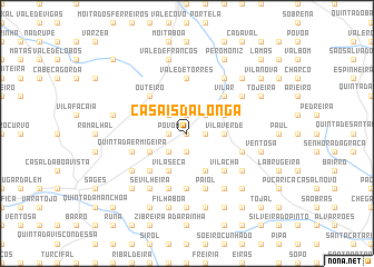 map of Casais da Longa