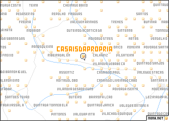 map of Casais da Própria