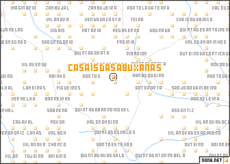 map of Casais das Abuxanas