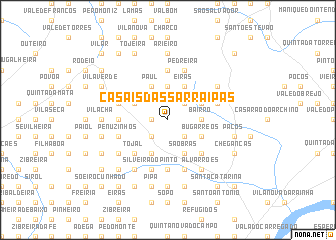 map of Casais das Sarraipas