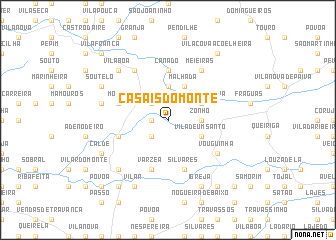 map of Casais do Monte