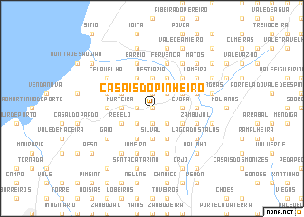 map of Casais do Pinheiro