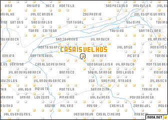 map of Casais Velhos