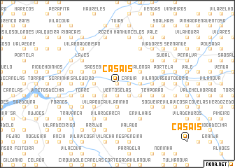 map of Casais