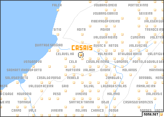 map of Casais