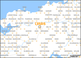 map of Casais