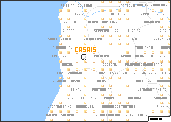 map of Casais