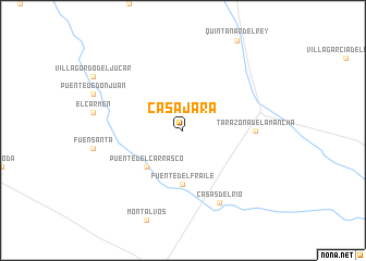 map of Casa Jara