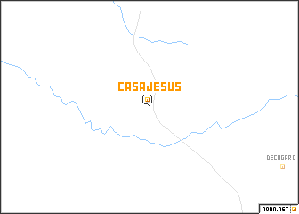 map of Casa Jesus