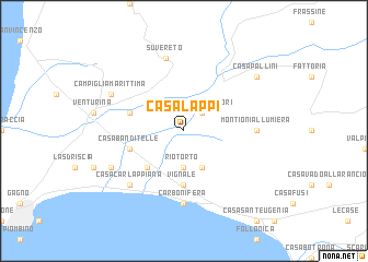 map of Casa Lappi