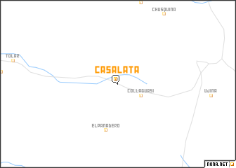 map of Casalata