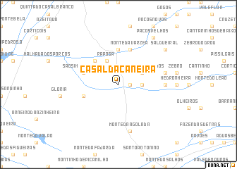 map of Casal da Caneira