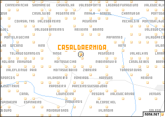 map of Casal da Ermida