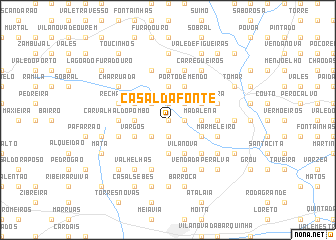 map of Casal da Fonte