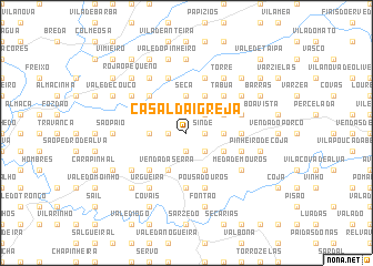 map of Casal da Igreja