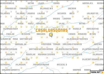 map of Casal das Donas