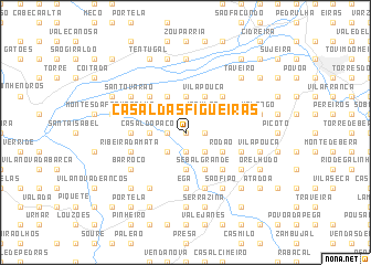 map of Casal das Figueiras