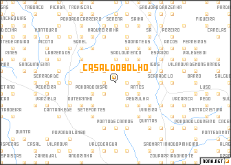 map of Casal do Bolho