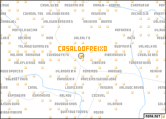 map of Casal do Freixo