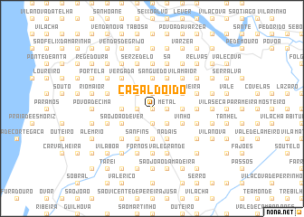 map of Casal do Ido